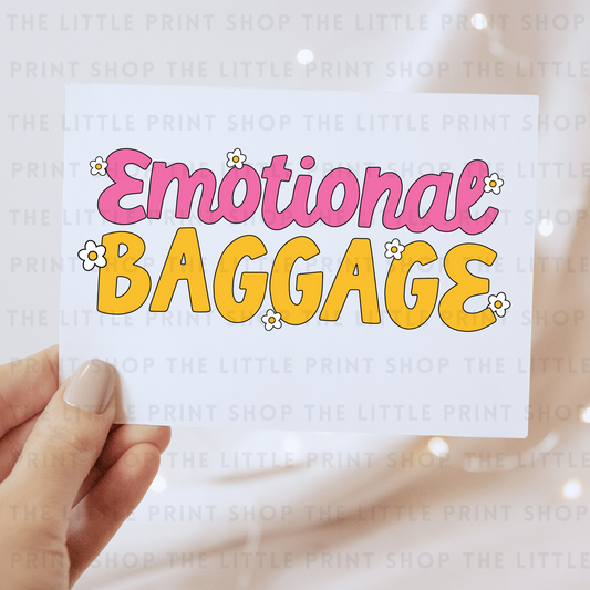 Emotional Baggage - DTF Transfer Decal