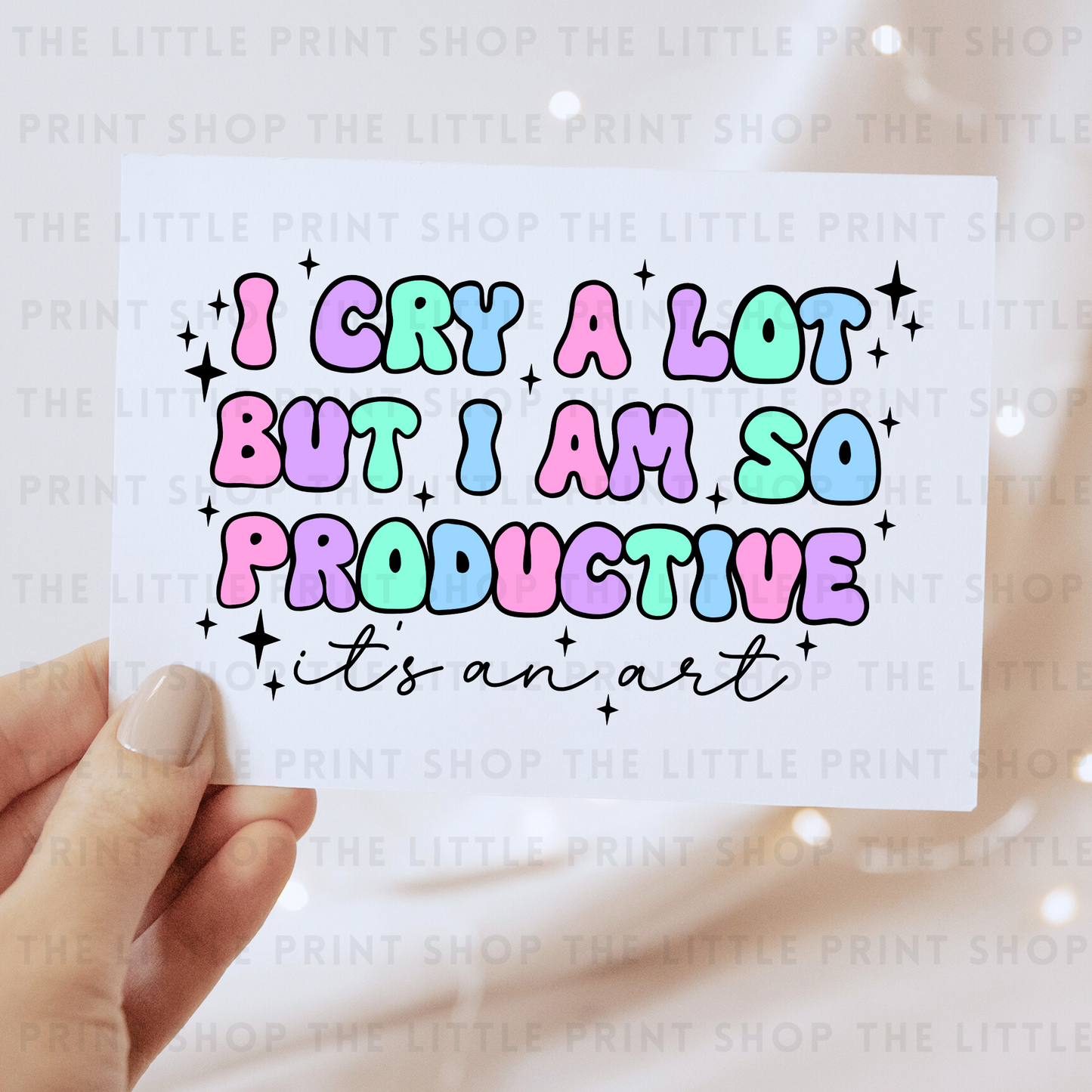 Productive - DTF Transfer Decal