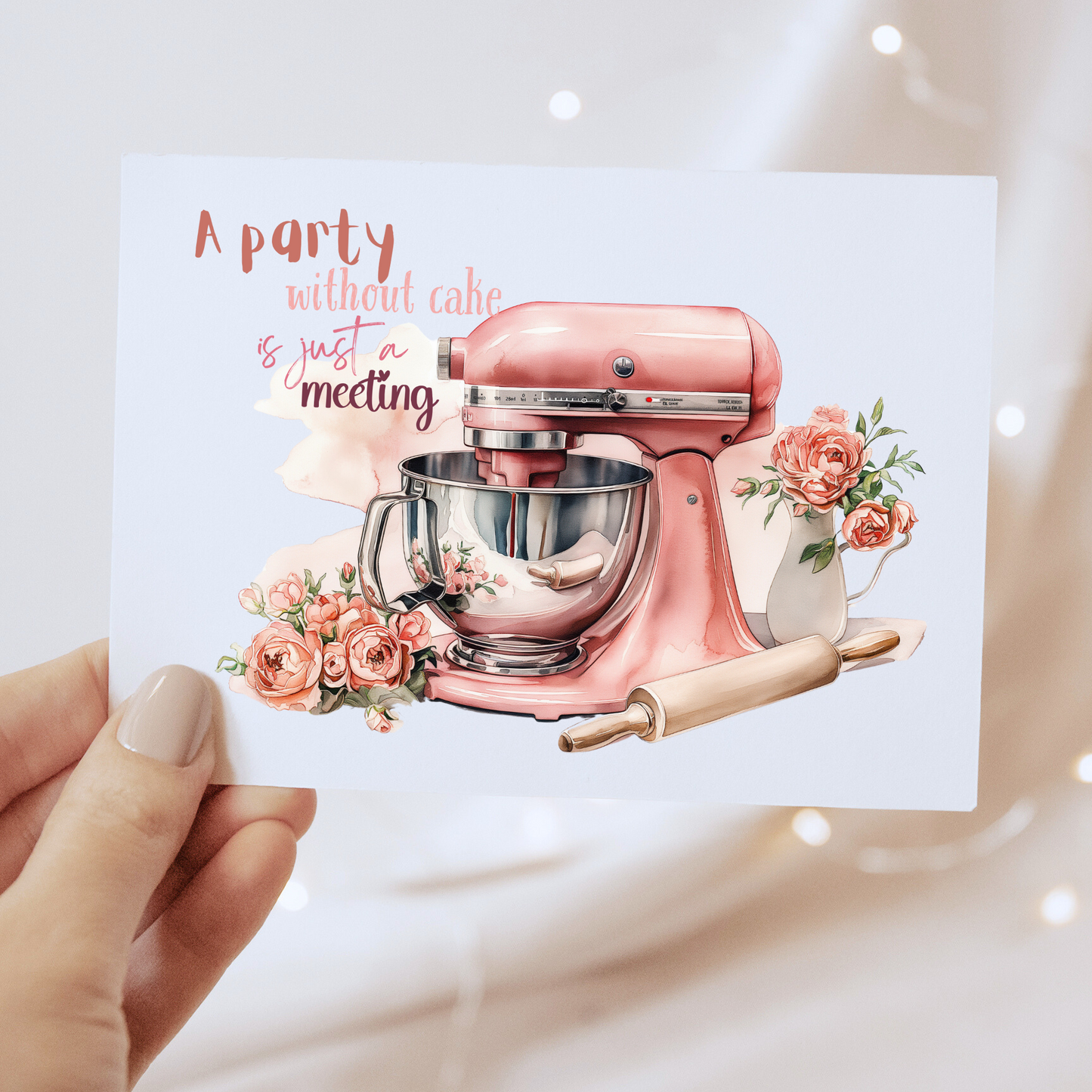 Cake Mixer - DTF Transfer Decal