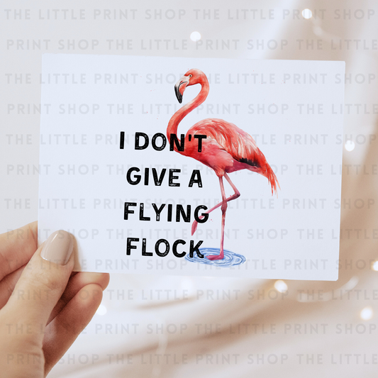 Flying Flock - DTF Transfer Decal