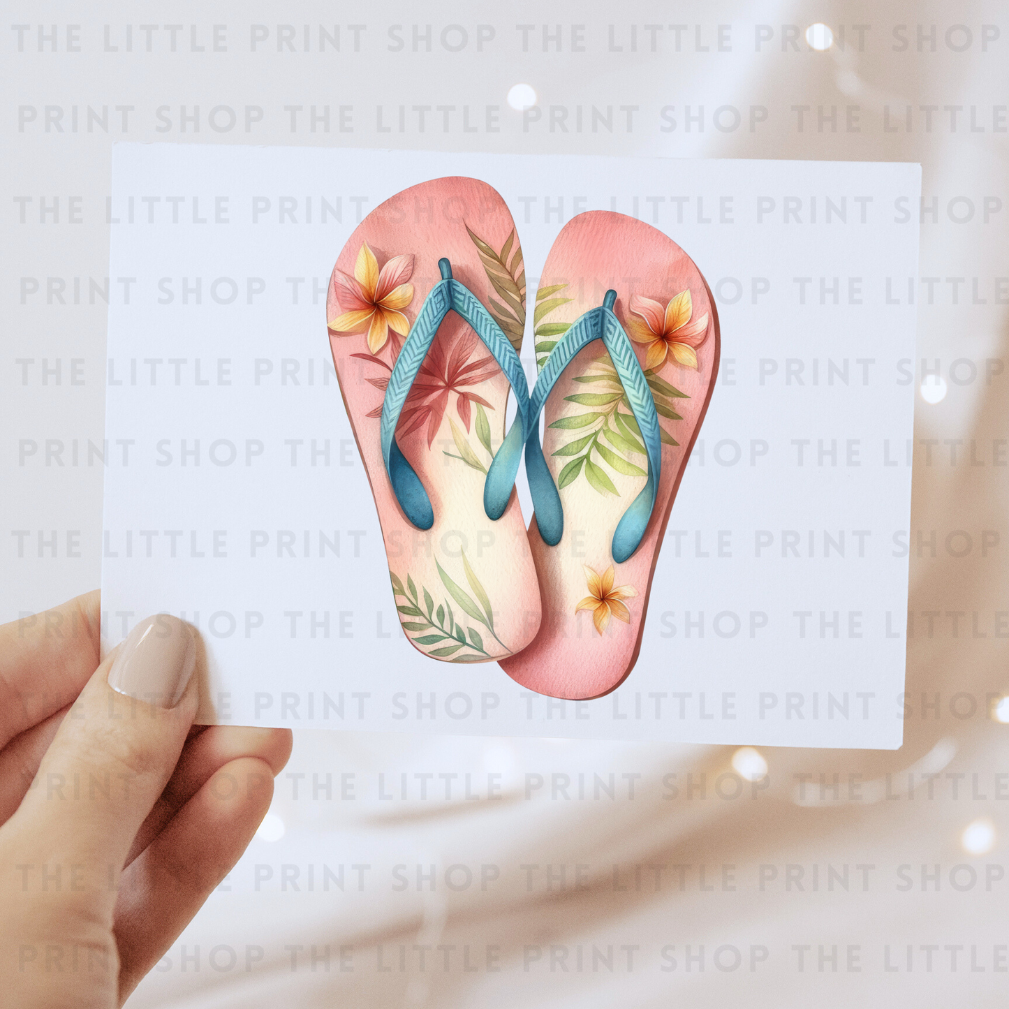 Flipflops - DTF Transfer Decal