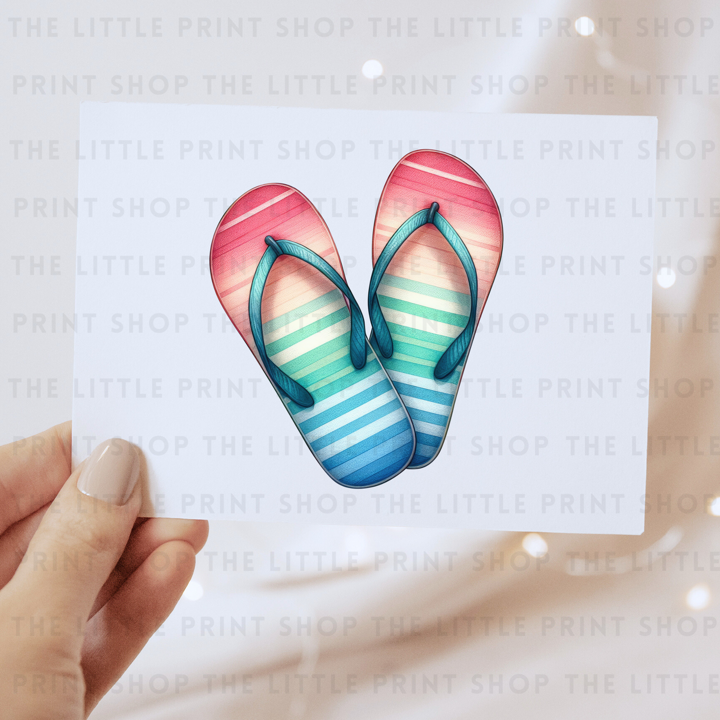 Flipflops - DTF Transfer Decal