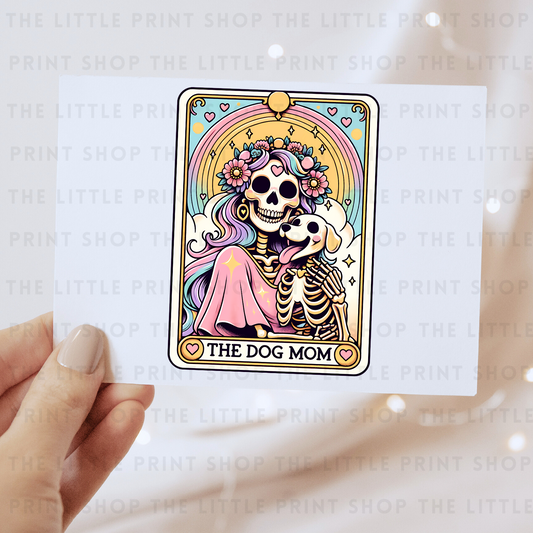 The Dog Mom - DTF Transfer Decal