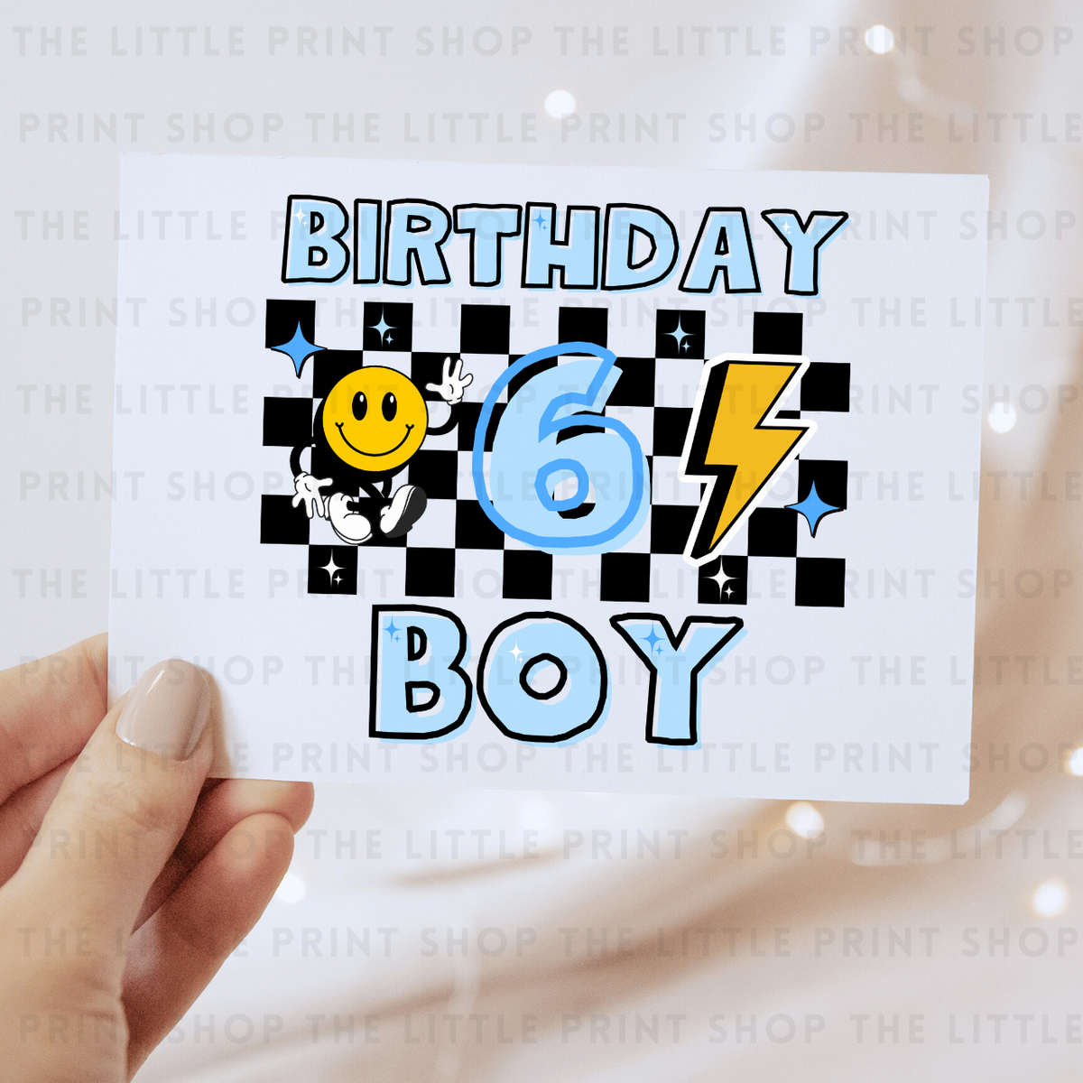 Birthday Boy Number 1 to 9 - DTF Transfer Decal