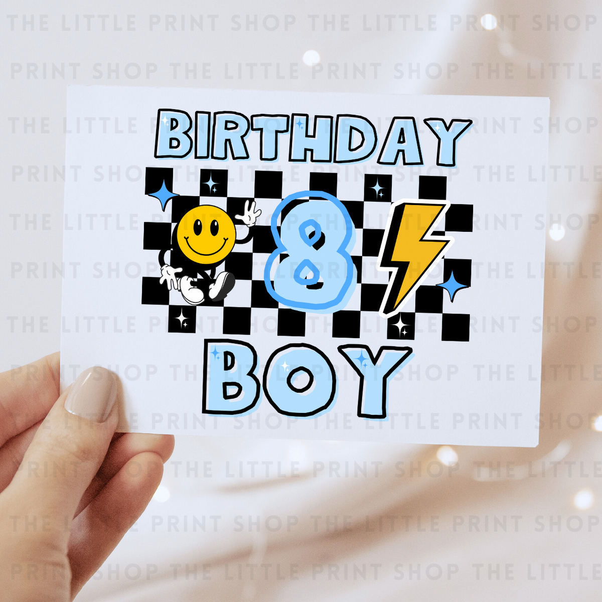Birthday Boy Number 1 to 9 - DTF Transfer Decal