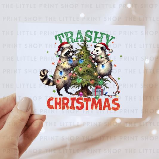 Trashy - DTF Transfer Decal