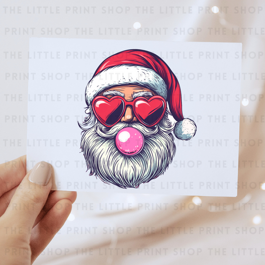 Santa - DTF Transfer Decal