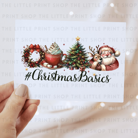 Christmas Basics - DTF Transfer Decal