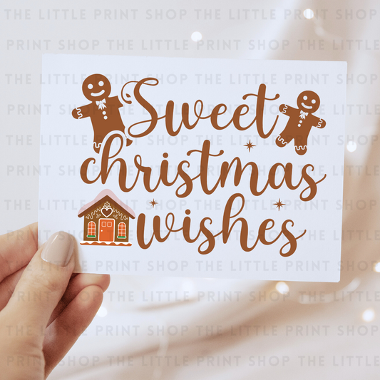 Christmas Wishes - DTF Transfer Decal