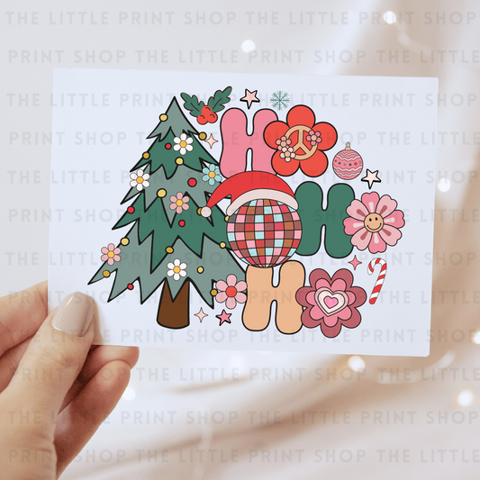 Ho Ho Ho - DTF Transfer Decal