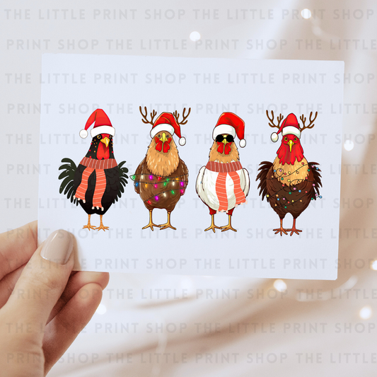 Chickens - DTF Transfer Decal