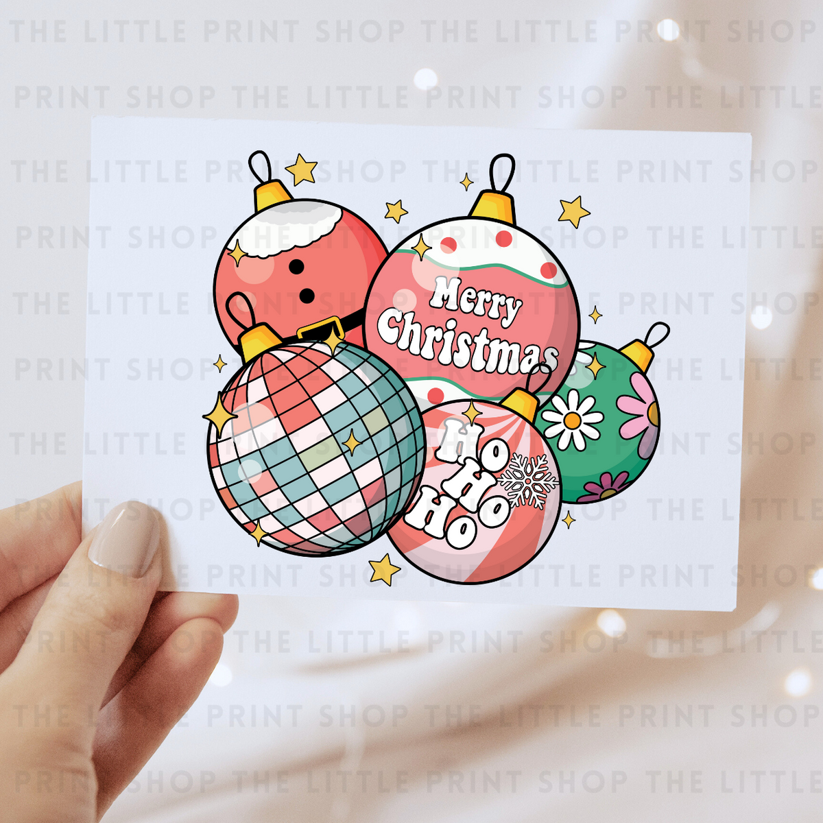 Baubles - DTF Transfer Decal