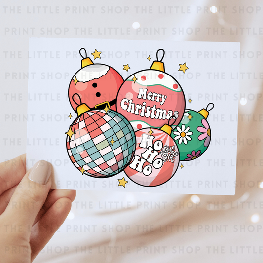 Baubles - DTF Transfer Decal