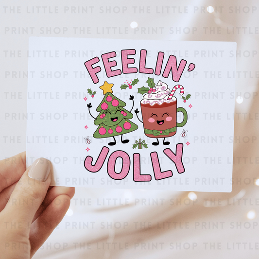 Feeling Jolly - DTF Transfer Decal
