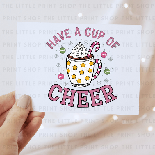 Cheer - DTF Transfer Decal