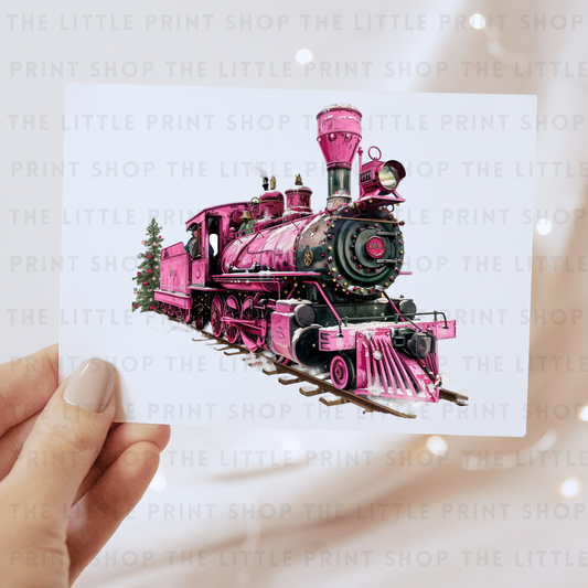 Train - DTF Transfer Decal