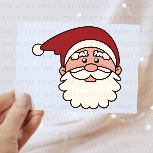 Santa - DTF Transfer Decal