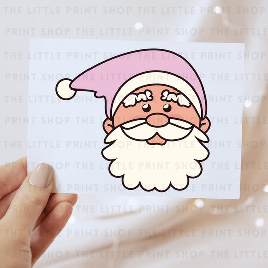 Santa - DTF Transfer Decal