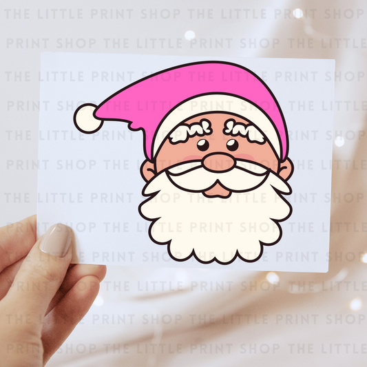 Santa - DTF Transfer Decal