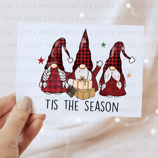 Tis' The Season - DTF Transfer Decal