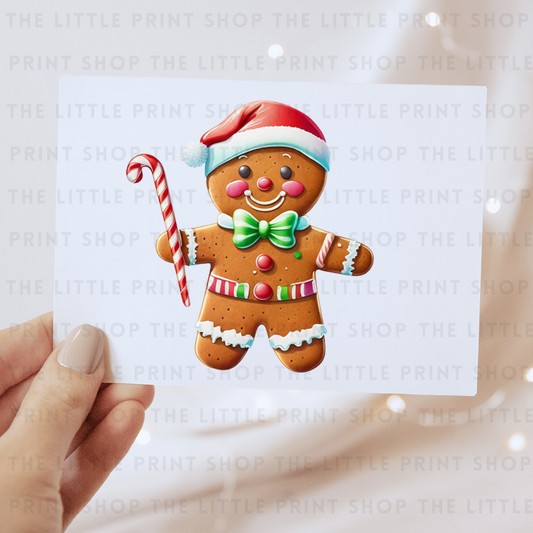 Gingerbread - DTF Transfer Decal