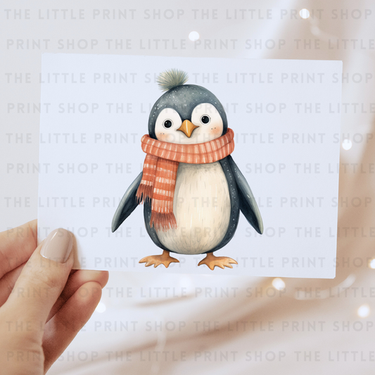 Penguin - DTF Transfer Decal