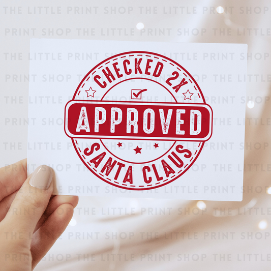 Approved - DTF Transfer Decal