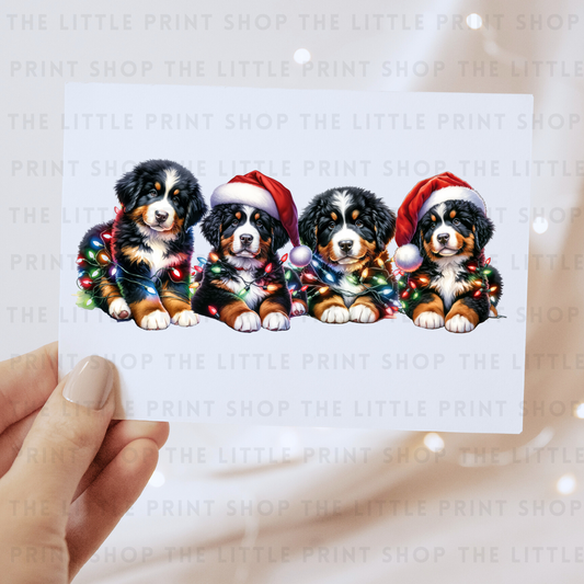 Christmas Dogs - DTF Transfer Decal