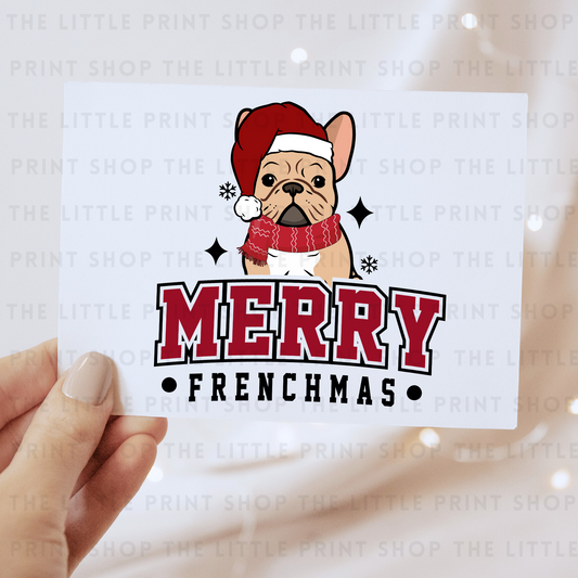 Merry Frenchmas - DTF Transfer Decal