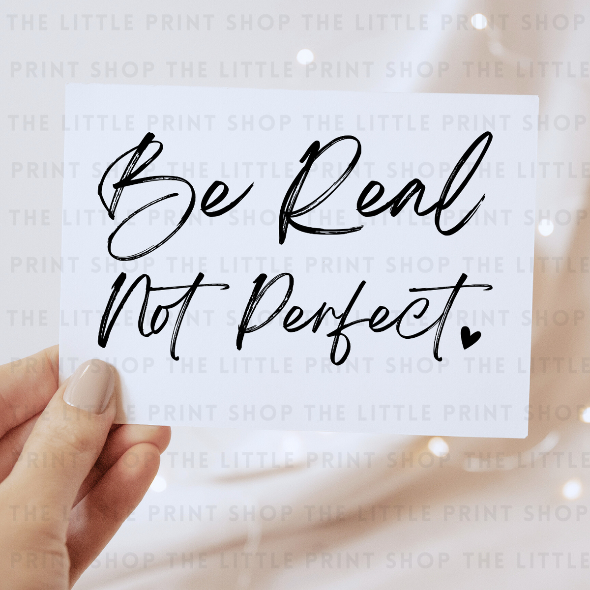 Be Real - DTF Transfer Decal
