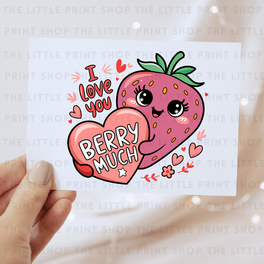 Berry Much - DTF Transfer Decal