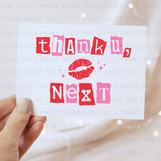 Thank You Next - DTF Transfer Decal