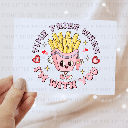 Time Fries - DTF Transfer Decal