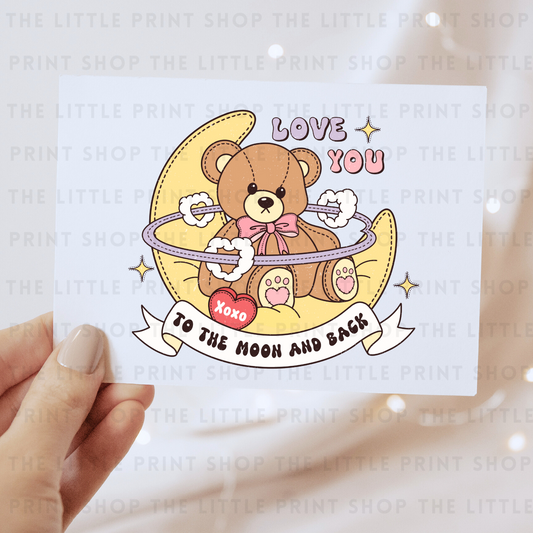 Love You - DTF Transfer Decal