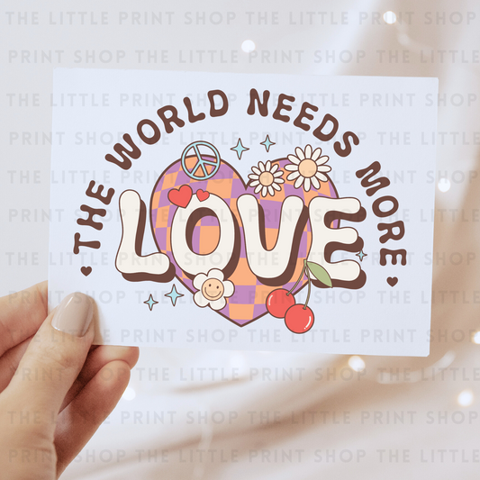 Love - DTF Transfer Decal