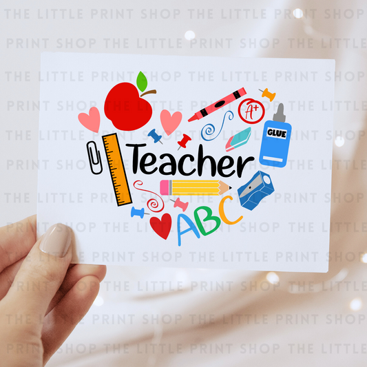 ABC - DTF Transfer Decal