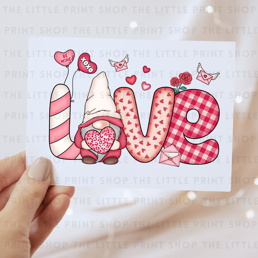 Love - DTF Transfer Decal