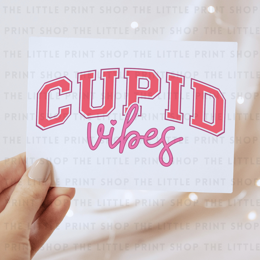 Cupid Vibes - DTF Transfer Decal