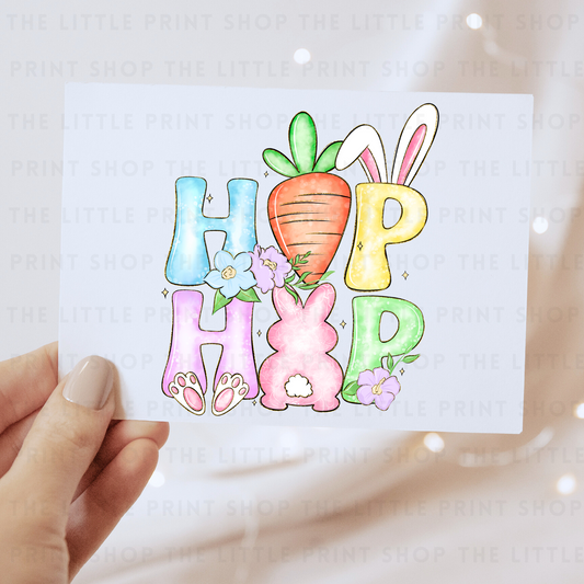 Hip Hop - DTF Transfer Decal