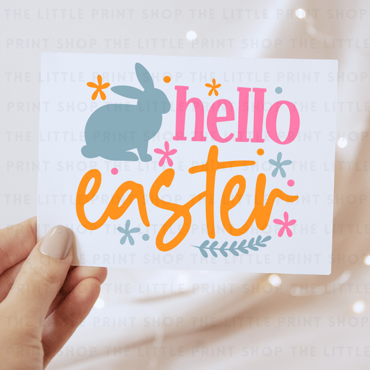 Happy Easter - DTF Transfer Decal