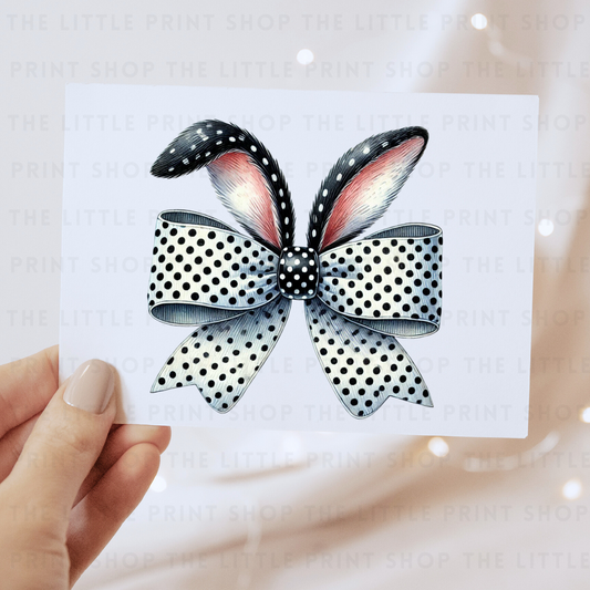 Bunny Ears - DTF Transfer Decal