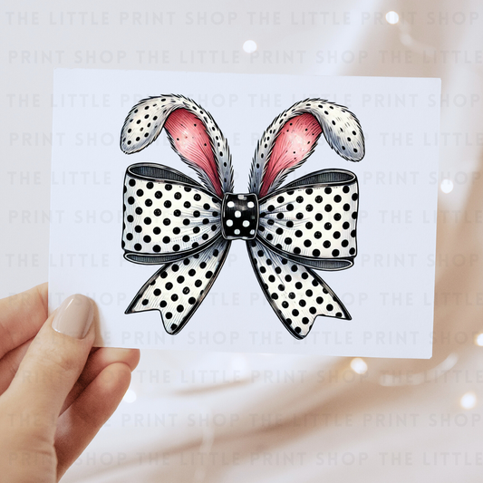 Bunny Ears - DTF Transfer Decal