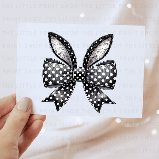 Bunny Ears - DTF Transfer Decal
