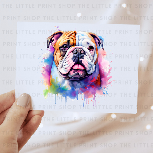 Dog Paint Drop - DTF Transfer Decal