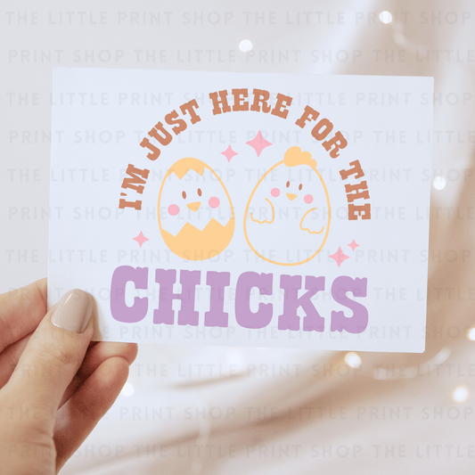 Chicks - DTF Transfer Decal
