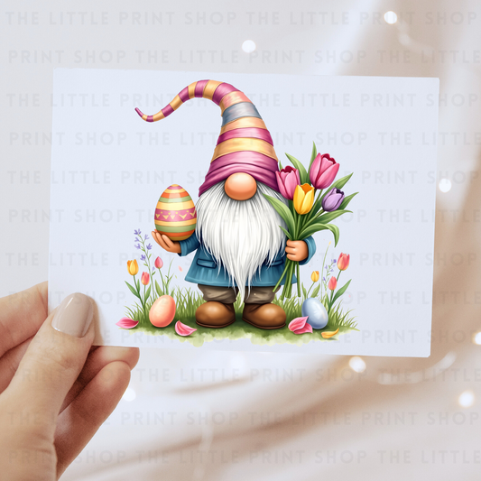 Easter Gnome - DTF Transfer Decal