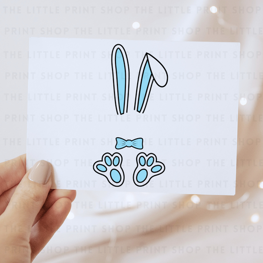 Blue Ears - DTF Transfer Decal