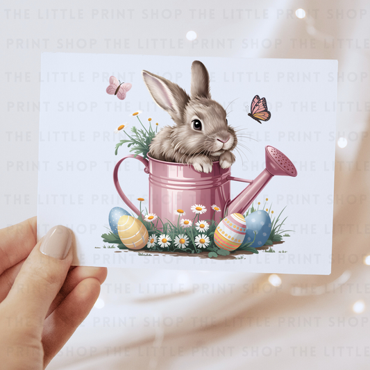 Spring Bunny - DTF Transfer Decal