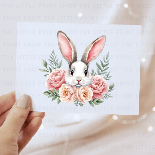Spring Bunny - DTF Transfer Decal