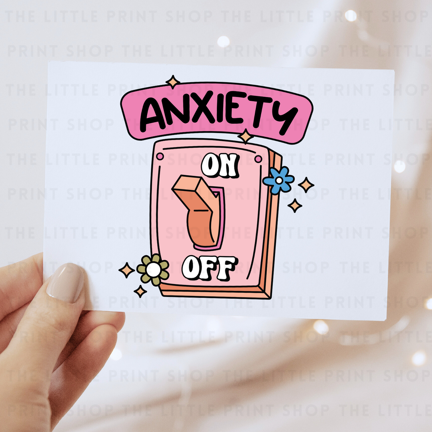 Anxiety - DTF Transfer Decal